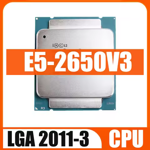 Used Original Xeon E5 2650 V3 Processor SR1YA 2.3Ghz 10 Core 105W Socket LGA 2011-3 CPU E5-2650V3 CP