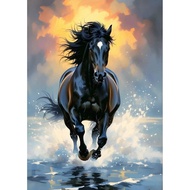 Poster Picture Horse Size A3 Thickness 200 Grams No Frame Auspicious Enhance Feng Shui Decorate Your