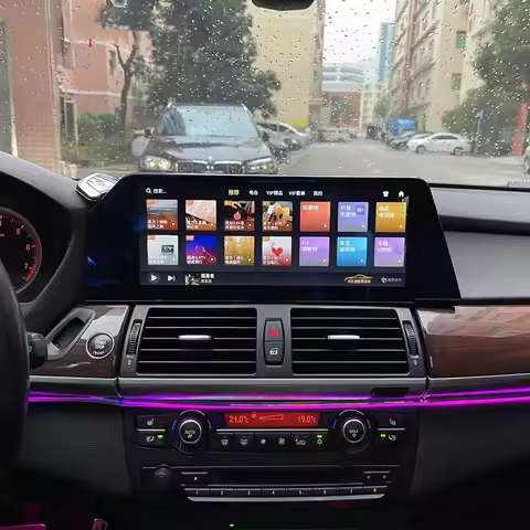 MZ Touch Multimedia Player Android Screen For BMW X5 E70 X6 E71 2007-2013 CIC CCC 12.3" Carplay Audi