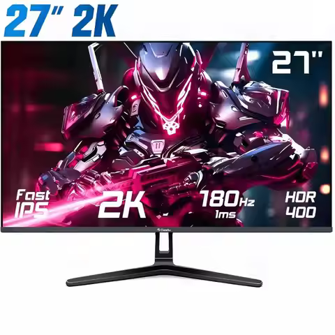 Tiansu 27 Inch QHD 2560*1440P 180Hz IPS LED PC Gaming Monitor, 100%sRGB 1MS HDR400 HDMI/Gaming Compu