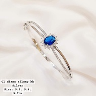 MATA DEUX- Diana Cross-Eye Bangle Bracelet DX-GLR-260