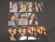 Le sserafim 小卡 photocards 雙人卡 櫻花 一葉 允真 恩採 sakura yunjin kazuha eunchae