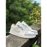 AJ1 White Gray low-Top Women's Shoes North Carolina Blue Couple low Black Toe Men's Shoes Black Whit
