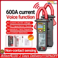 ANENG PN102+ Digital Clamp Mulitimeter 6000 นับแรงดันไฟฟ้า Clamp Meter อัตโนมัติ Ohm โวลต์ Amp Capac