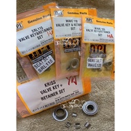 Valve Key and Retainer Set Kriss SRL115 Wave110 Wave125 (API)