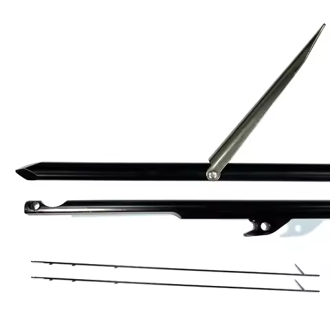Omer Speargun Spear Shaft 7mm 75cm To 190cm Tahitian HRC Spearshaft Fishgun Shaft Pescasub Tricut Ti