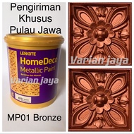 Cat Tembok Emas Gold Metalik Homedeco Dinding Gypsum Grc Bronze