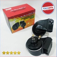 Klakson Bel Motor Mobil Keong Autovision Double Stereo Doppelton Horn 118dB **