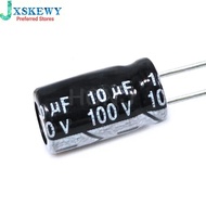 20PCS ​​​​​​10uF 100V 10MFD 100Volt 6*12mm Aluminum Electrolytic Capacitor Radial 10mf100v 10uf100v 