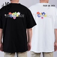FIERCE DE Moi Colorful Flowers Tee FIERCE