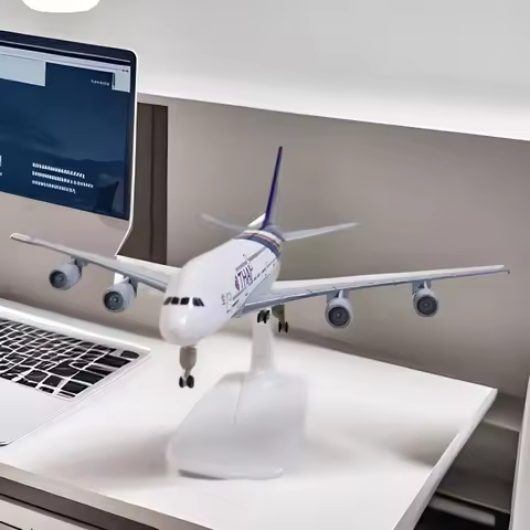 20cm Model Airplane living Room Decoration Thailand Air 380 Airbus Airlines A380 Airways Plane For M
