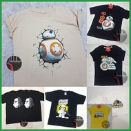 TYN Star Wars Star Wars The Adult Kids T-Shirt Force Awkens Storm Trooper Darth Vader BB 8 BB8