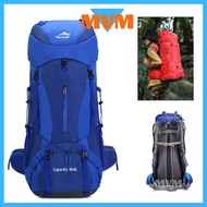 VIDEO [Malaysia Stock] 75L Waterproof Unisex Outdoor Travel Camping Hiking Backpack