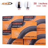 20 x 1 1/8 20 x 1.35 20 x 1.50/1.75 CST inner tube PRESTA / SCHRANDER valve