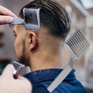 3pcs Fade Combs Hair Cutting Resistant Positioning Comb Clipper Blending Flat Top Hair Comb Men's Hair Comb Salon Styling Tool