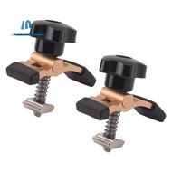 2PCS Mini Hold Down Clamp Kit, CNC Router Clamp for Woodworking and Metalworking, with 3018 CNC Rout