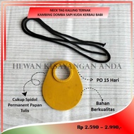 Neck Tag Kalung Ternak Kambing Domba Sapi Kuda Kerbau Babi