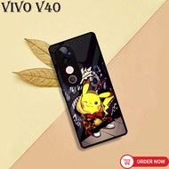 [DM10] Glossy Case CASE VIVO V40 | VIVO S19 PRO | POKEMON Motif HD Pic Glitter Case | HD Quality | P