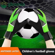 GLENESIA Goalkeeper Gloves Children  Full Finger Hand Protection Thickened Kids Soccer Goalkeeper Gl