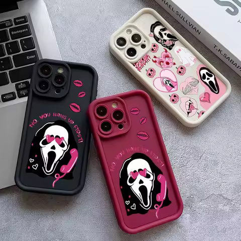 Scary Screams G-Ghosts Phone Case for Samsung Galaxy A57 A56 A55 A54 A53 A37 A36 A26 A25 A24 A17 A16