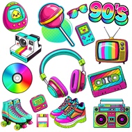 Iron-On Patch Ironing Board 90s Supplies 90s Toys Retro90s F.393