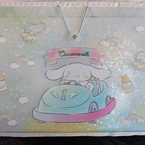 Genuine Sanrio 8 Layer Large Capacity Expanding File Folder Accordion File Organizer For Papers Docu
