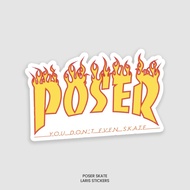 Poser Skate Sticker