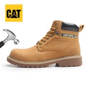 々 Caterpillar original work boots, CAT safety boots, anti smashing steel toe shoes, hiking boots