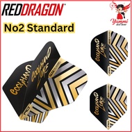 Red Dragon Dart Flight Luke Humphries Gold No.1 Hardcore Premium Standard Dart Flights