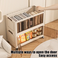 IKEA Foldable Storage Cabinet with Magnetic Doors, Large Capacity, 32-166cm