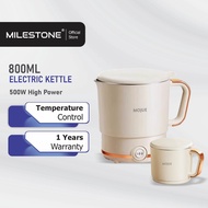 Multifunctin Portable 3 in 1 Foldable Electric Kettle 800ml