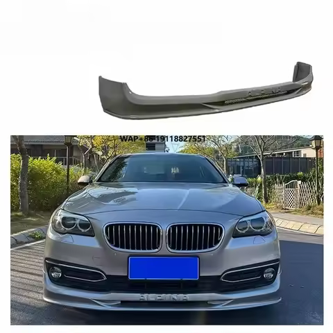For 5 Series F10 F18 Upgrade Alpina Front Lip BodyKit F10 Alpina Front Lip