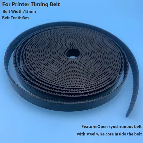 Inkjet Printer Motor Timing Belt Long Belt 3M-15MM for XP600 DX5 DX7 TX800 Mimaki JV33 Allwin Xuli Y