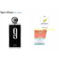 9ML Decant Afnan 9 PM EDP (Travel Spray)