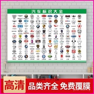 Daquan Auto Brand Auto Shop Auto Repair Factory Logo Car Logo Logo Picture 4S Wall Sticker World Wal