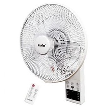 IFW-25WR 電子式10吋掛牆扇附搖控 香港行貨