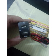 HP USB plug charger honda carhp USB dc charger port