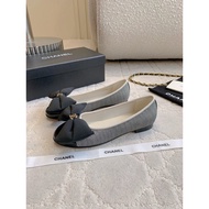 CHANEL Bow Knot Shoes/Flat Shoes