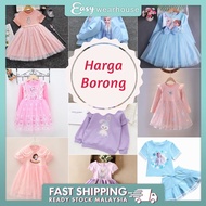 EASY WEARHOUSE Harga Borong Elsa Dress Frozen Dress Stella Lou Dress Sweater Raya 2024