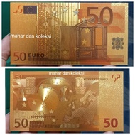 SOUVENIR GOLD FOIL 50 EURO