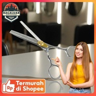 AQIABI Oil Quenching Stainless Steel Hair Scissors 4Cr13 6 Inch - AQ4