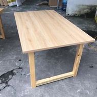 [FreeShip] [Ảnh thật] Bàn gỗ tự nhiên chân cao 50cm bàn ăn kích thước 100x60cm cao 50cm