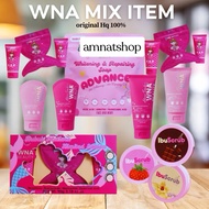 WNA MIX ITEM Whitening repair Lotion Pink Edition | Bubuk Mutiara | Booster Ibu Scrub | Blanching Cr