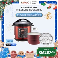 MMX Ewant G83 Cuisinière Pro Multi-Functional & Multi-Layer Marble Pot Digital Pressure Cooker Rice 