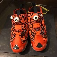 Reebok Pump X Kieth Haring 橙色波鞋