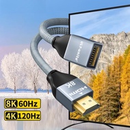 HDMI 2.1 Extension Cable 8K HDMI Extender Cord Male to Female 4K120Hz Adapter Connector 2m 3m For HDTV Monitor Projector