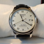 已售 Tissot le locle powermatic80 白面文錶 自動上鍊 機械錶 automatic watch 巴黎釘紋 砝碼微調 ETA 2824 c07 天梭 力洛克 腕錶 手錶