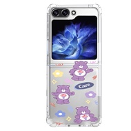 เคสใสกันกระแทก ลายน่ารัก เคสลายการ์ตูน เคสสำหรับ SAMSUNG Z Flip 5 4 3 Z fold 5 4 3 z flip5 zfold5 z