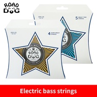 Road dog electric bass string universal rust proof bass string 4 / 5 string