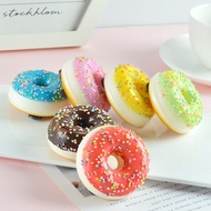 PU Simulation Donut Cake Refrigerator Sticker Simulation Dessert Pastry Casual Snack Donut Model